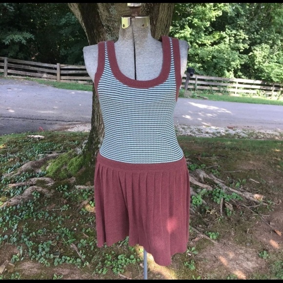 🆕 Fossil Jasmine Dress Aqua Women’s Size Xs - Picture 1 of 5